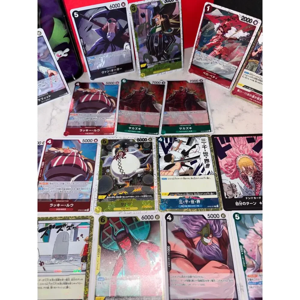 39 One Piece Japanese RARE Foil Lot! Rares, Holos !NOT BULK!